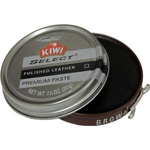 KIWI Select Premium Paste Brown Leather 1.125 oz (32 g) NEW
